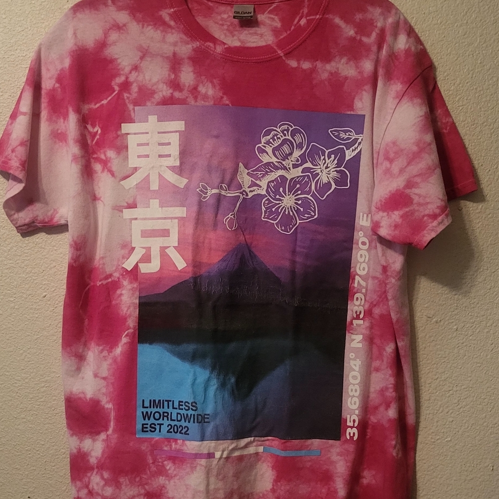 Mens Limitless Tye Dye T-shirt